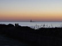 Le phare des Barges - coucher de soleil